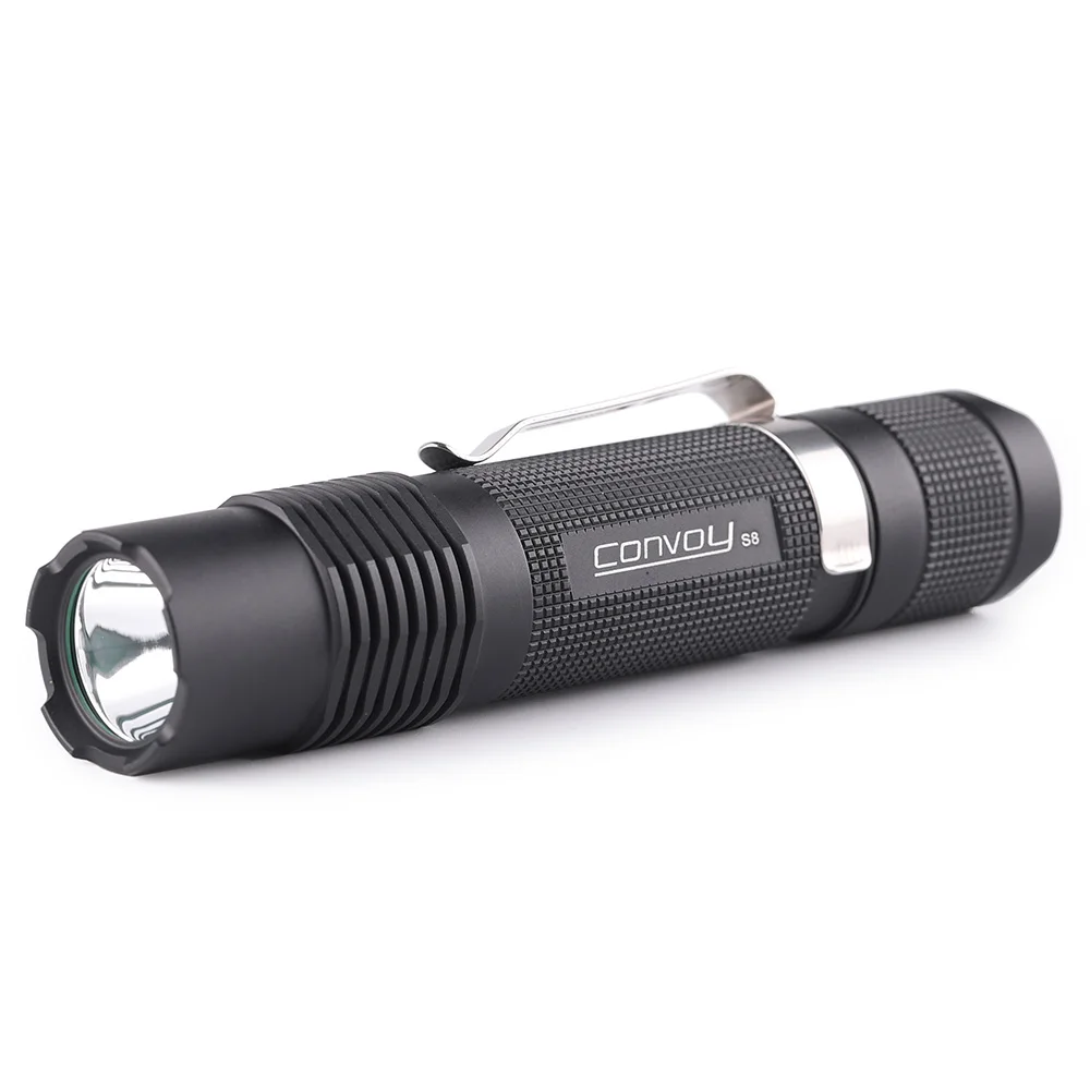 Фото Фонарик Convoy S8 Luminus SFT40 Linterna Led 18650, мини-фонарик для кемпинга, рыбалки, вспышка Latarka, портативный Lanterna №3