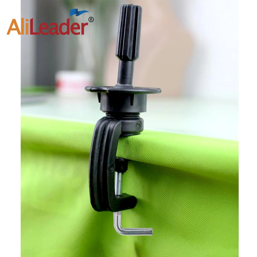 Черная подставка для парика регулируемая головы стабильный зажим манекена