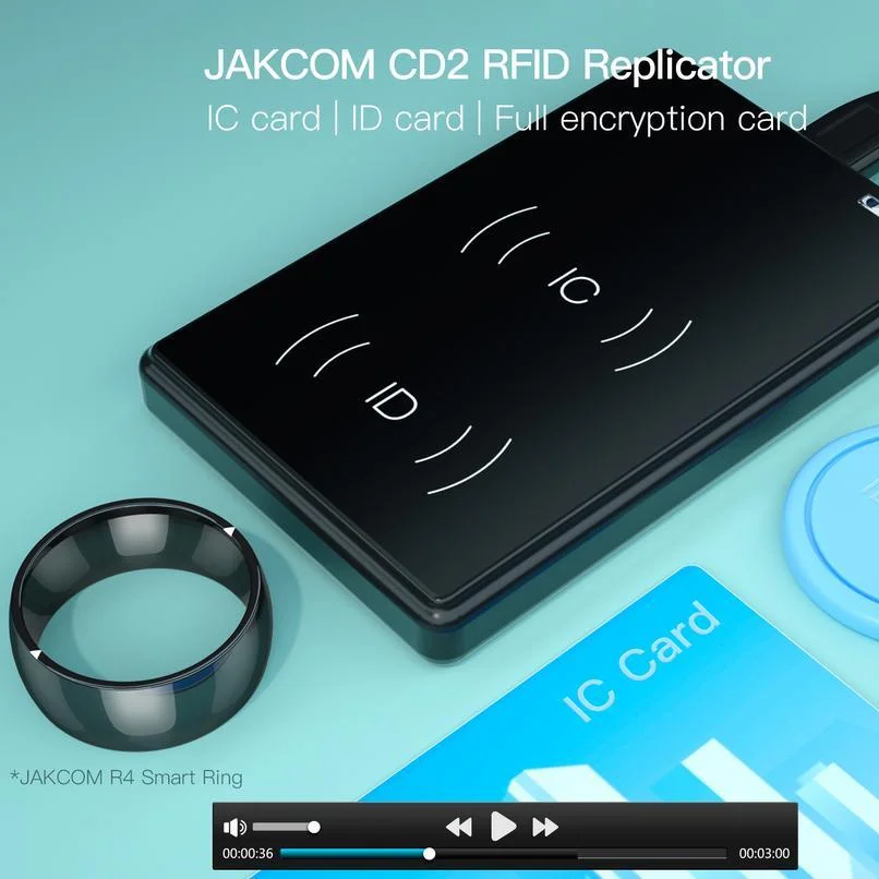 Считыватель карт JAKCOM CD2 RFID мини-устройство для чтения с RFID/ICID управление доступом