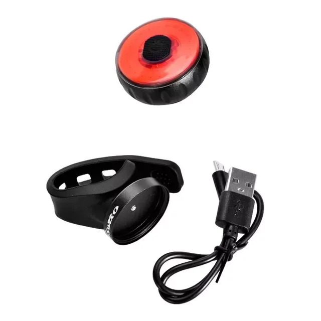 

Bicycle Tail Light Smart Sensor Brake Warning Light Mountain Bike Light USB Charging LED Riding Tail Light