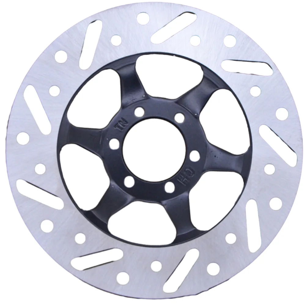 

160mm 3.0MM Disc Brake Rotor 6 Hole Ebike Electric Vehicles Scooters Raised Rotor 3MM Thickened Disc Electric Bike Scooters Part