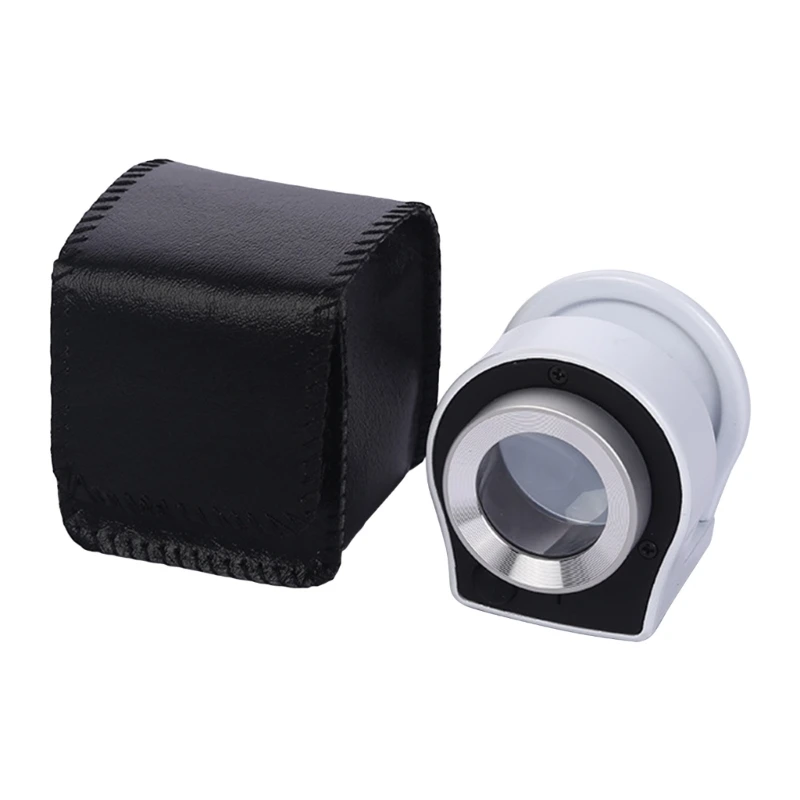 

10X Magnifier Magnifying Glass HandheldLoupe Optical Lens Jewelry Checking Tool