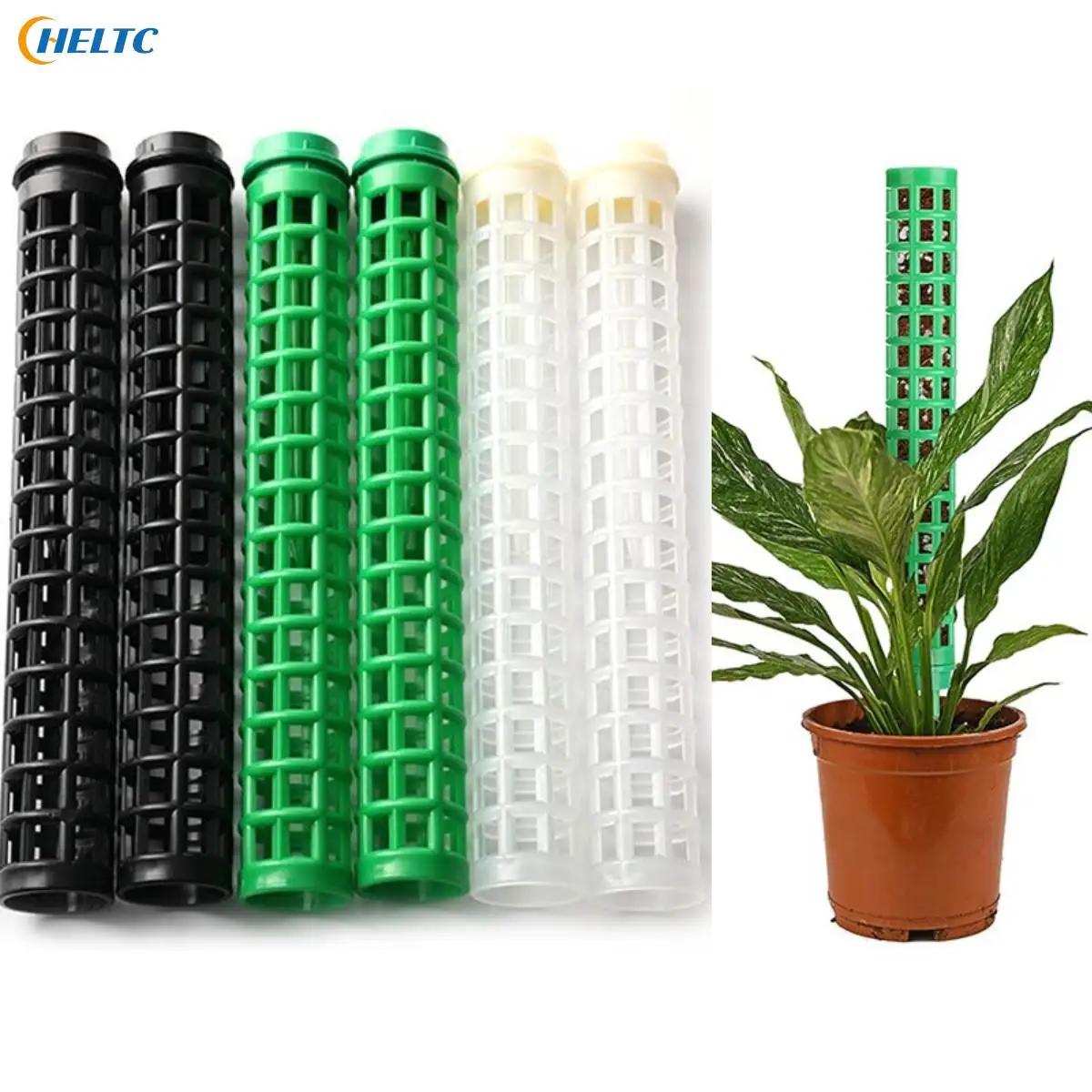 

1/2pc Climbing Plant Indoor Plant Support Extension Pole Stick Climbing Creepers Moss Pole Garden Tool Pillar Gardening Accessor