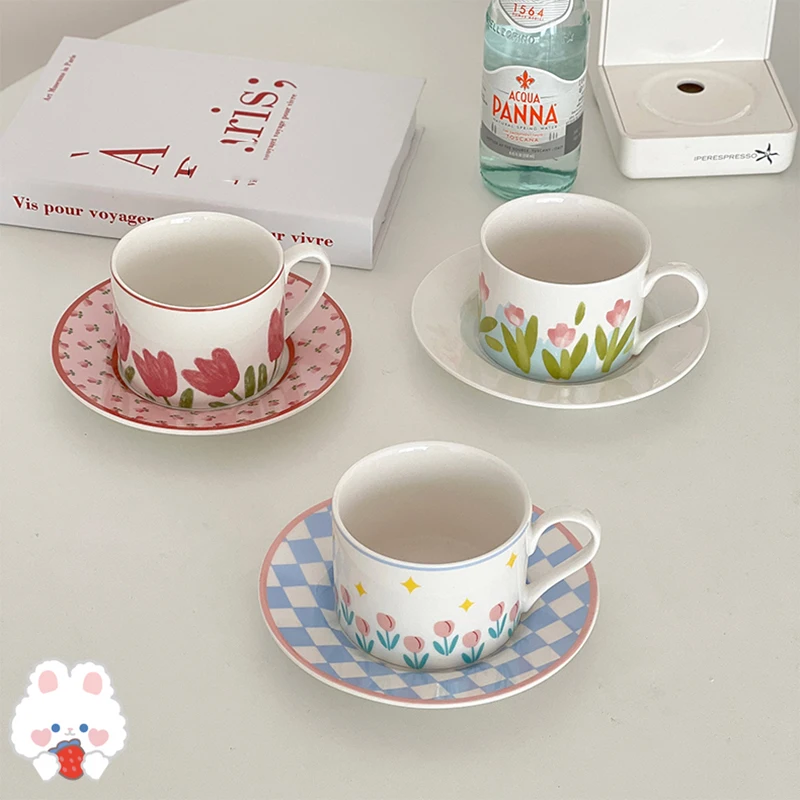 

Ceramic Cute Mugs Coffee Cup Cappuccino Services Special Reusable Beautiful Arab Coffee Cup Set Tazzine Caffe Kawaii Cup