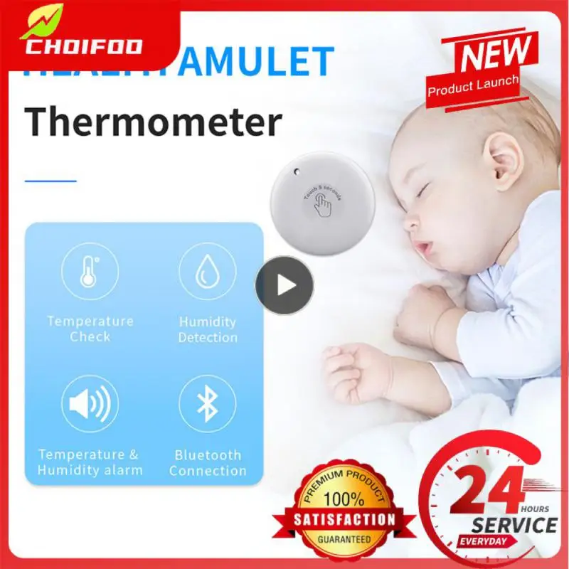

1~6PCS Wireless Compatible Thermometer Hygrometer Digital Weather Station Mini Tuya