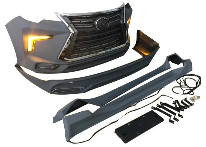 Комплекты кузова для Toyota Fortuner (SW4) 2016 2018 Lex Style комплект переднего и заднего бампера