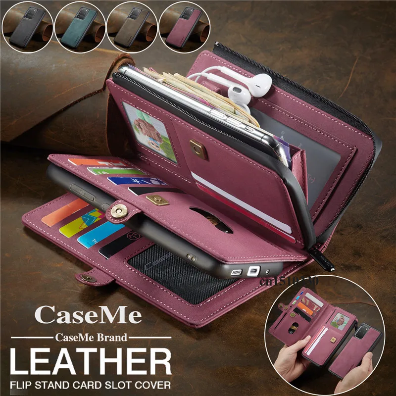 

Кожаный чехол для Samsung S21 Ultra S20 FE Note 20 10 Plus