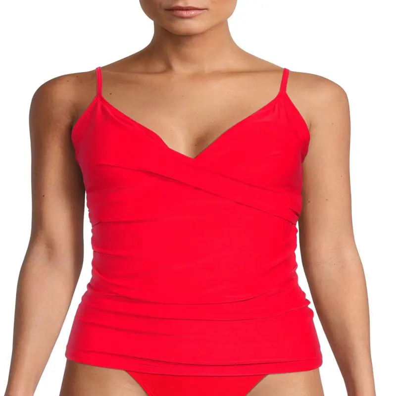 

Новинка, Женский однотонный купальник-танкини, женский купальник 2023