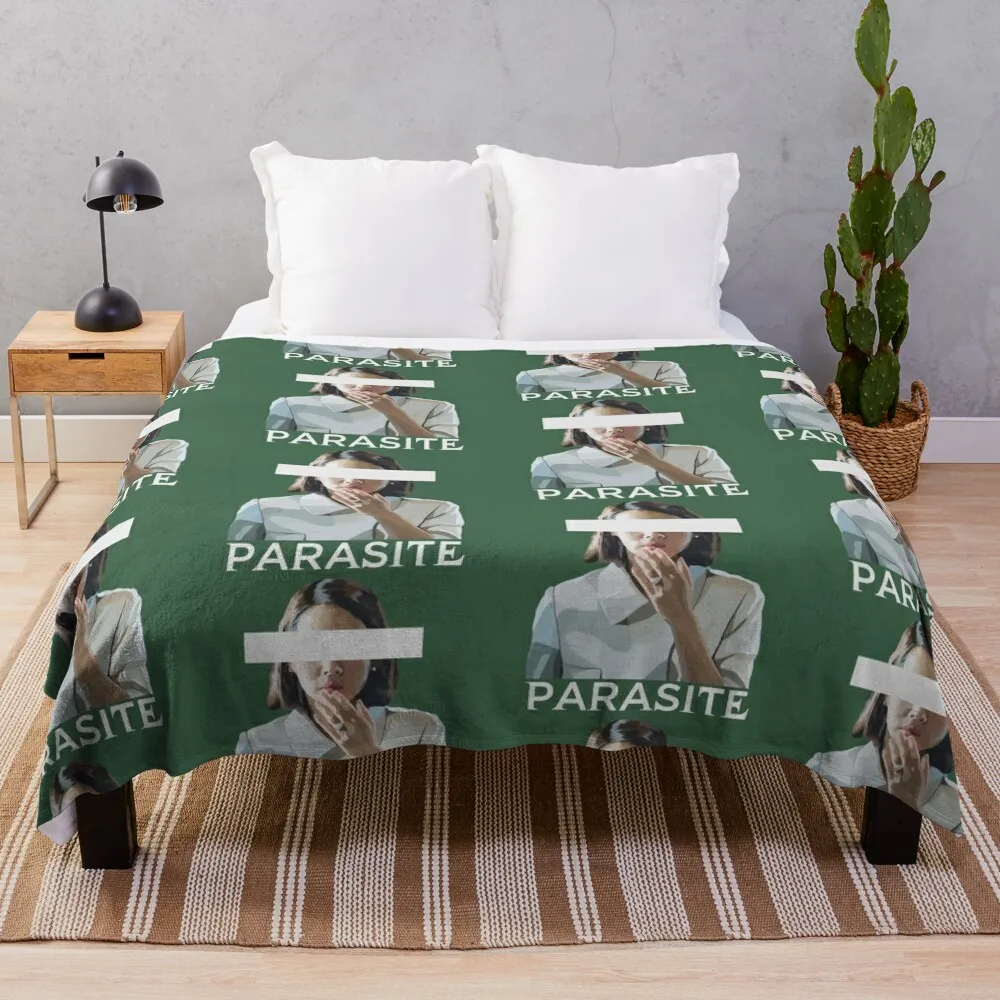 Одеяло Appalled Face (Паразит) (без глаз с названием) на заказ Модные одеяла для