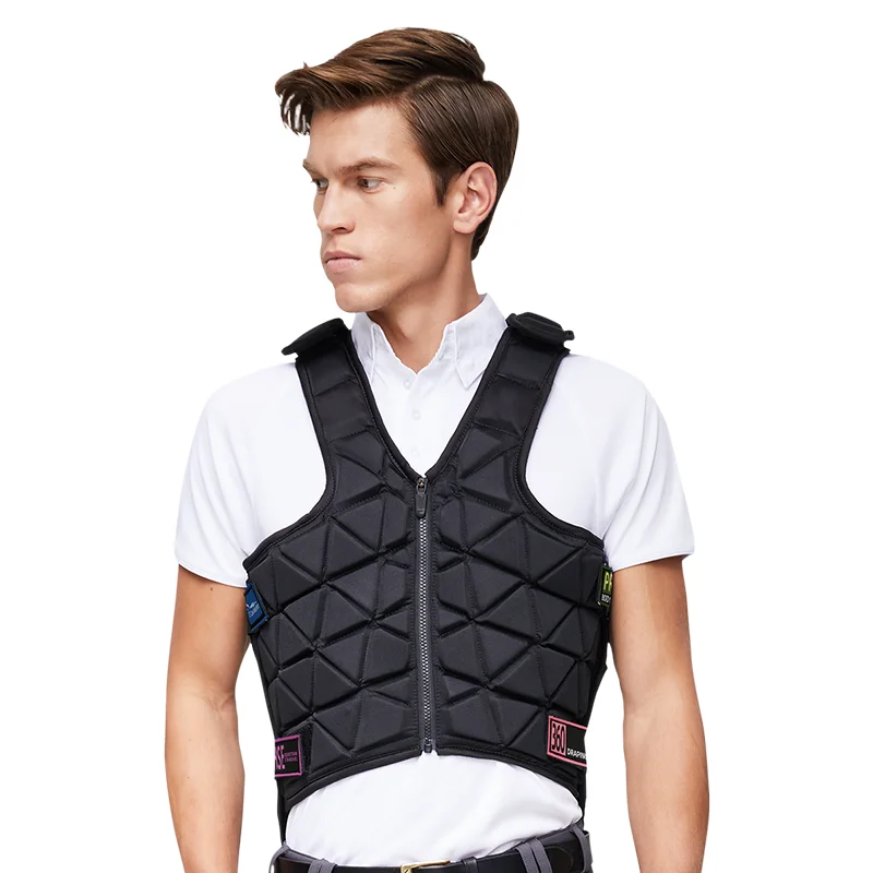 Cavassion-6Flex Equestrian Armor Adult Protective Vest High-thickness shock-absorbing layer safety guarante