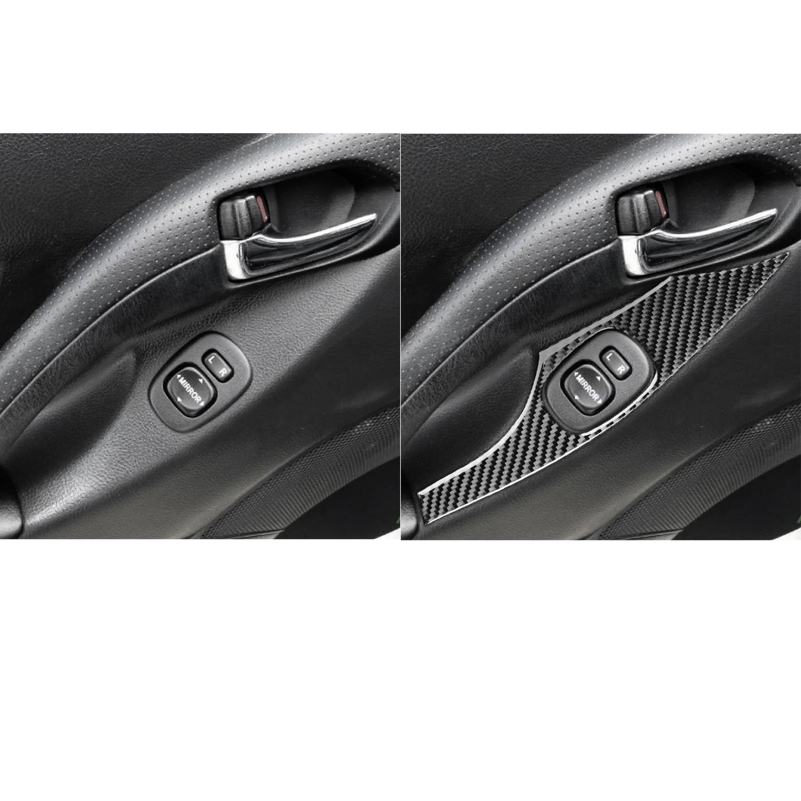 Для Toyota Celica 2000 2001 2002 2003 2004 2005 углеродное волокно Автомобильная наклейка