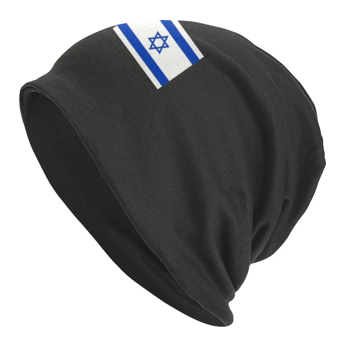 

Streetwear Winter Warm Women Men Knit Hats Unisex Adult Israel Flag Skullies Beanies Caps Patriotic Bonnet Hats
