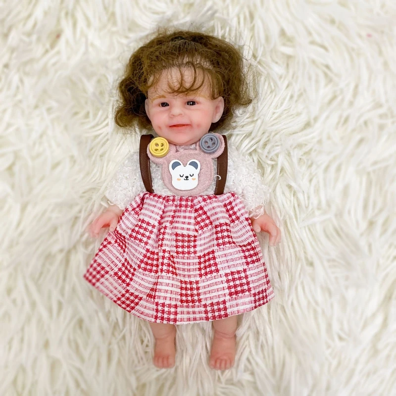 

Simulated Doll Reborn Christmas Gift Baby Early Educational Toys Lifelike Hand Paint Doll Supplies Children's Day Doll