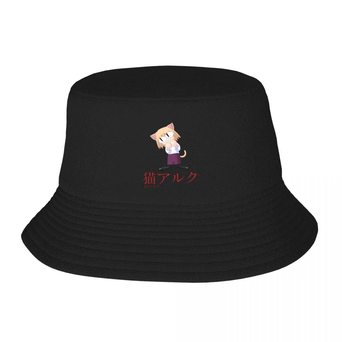 Neco-Arc JAP /ネコ Xoク/ Neko-Aruku/Melty Blood/ هوルdir 한 menu 10.00/ Meruti Buraddo Bucket Hat Альпинизм милый Мужской