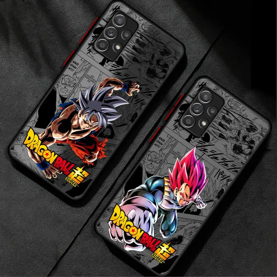 Anime D-Dragons Balls for Samsung Galaxy A54 A73 5G A35 A12 A13 A33 A55 A72 A34 A24 A52 A53 A15 A22 A23 A25 Phone Case Cover