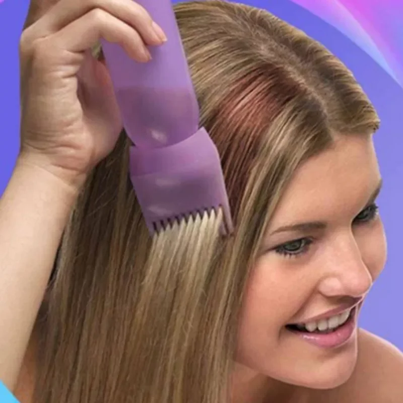 

120ML Salon Empty Hair Dye Bottle With Applicator Brush Dispensing Hair Coloring Dyeing Bottles Hairdressing Styling Tool