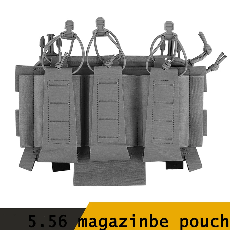 

Military Triple Magazine Pouch For 5.56 Tactical Shooting Training Holster Cs Wargame Mag Pouches Airsoft Accessories Paintball