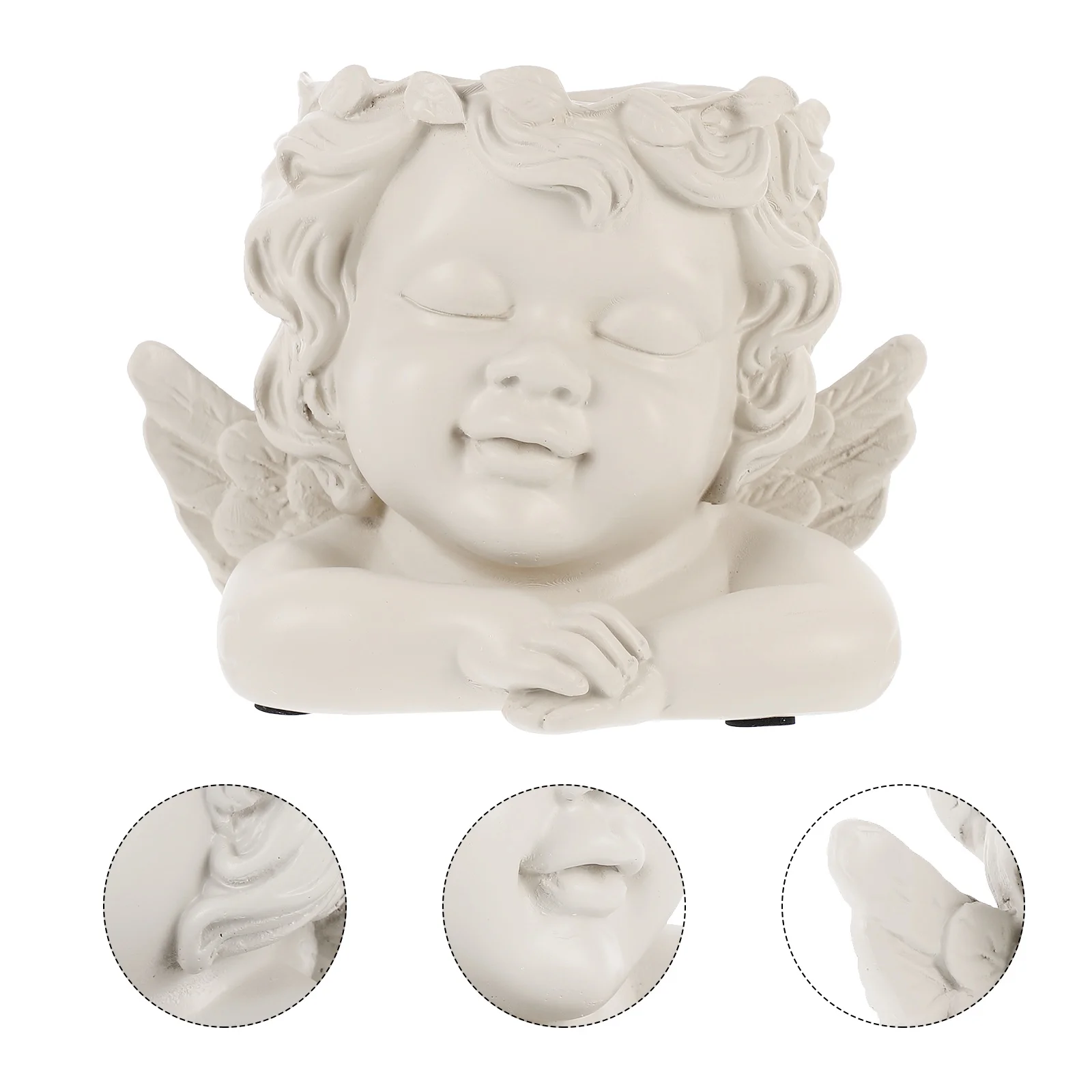 1Pc Durable Elegant Creative Speaker Frame Angel Speaker Stand for Adornment Home