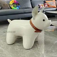 Korean Master Design Children's Small Sofa Stool Animal Shape Seat Living Room Creative Baby Chair Cute Cartoon Puppy Mount