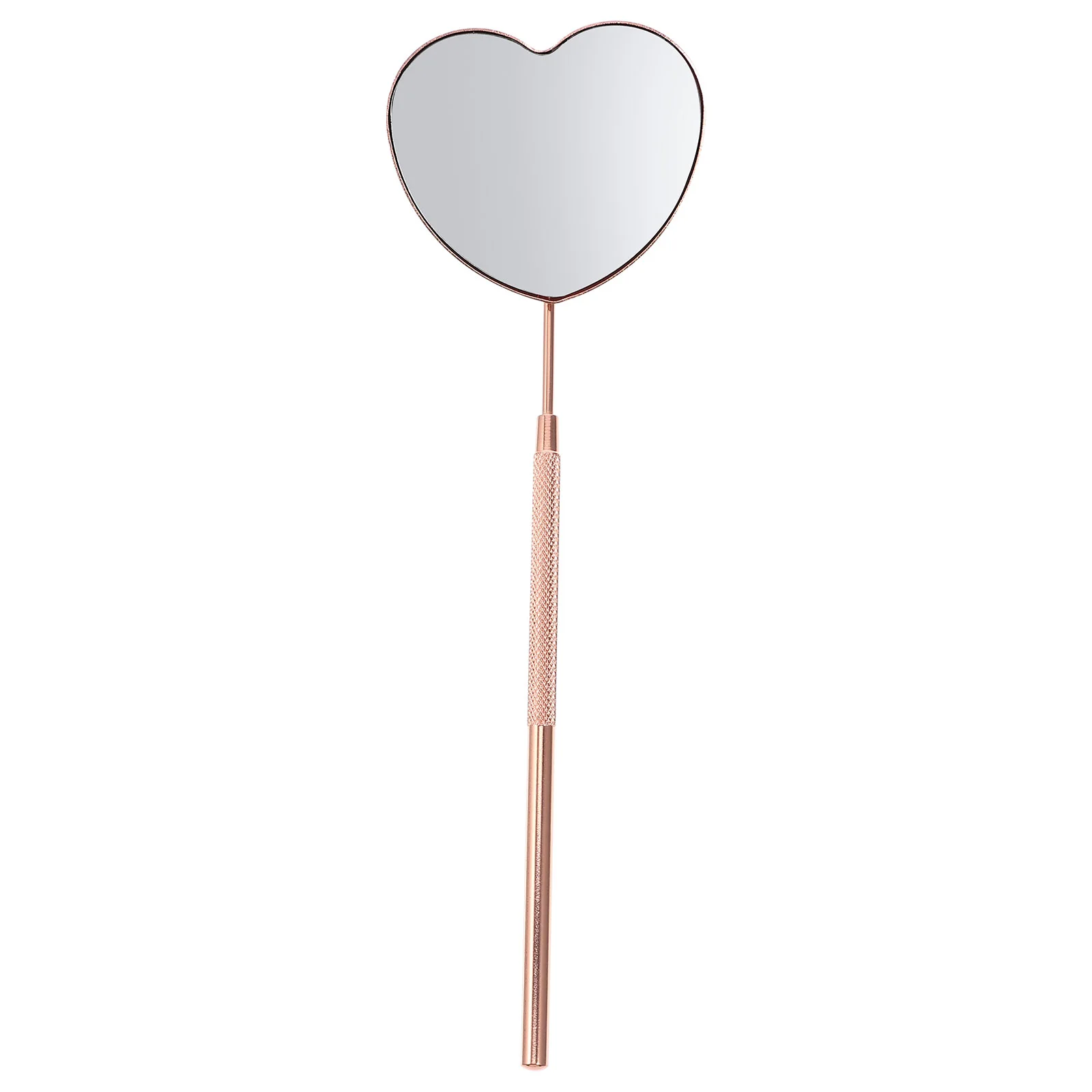 

Mirror Lash Eyelash Extension Makeup Inspection Extensions Handheld Large Heart Accessories Eyelashes Clear Mirrors Check Tile