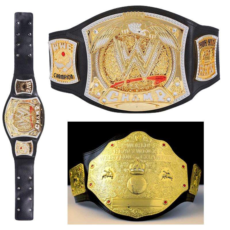 

95cm Wrestler Championship Belt Anime Figure Characters Occupation Wrestling Gladiators Belt Action Figure Collection Model Toy