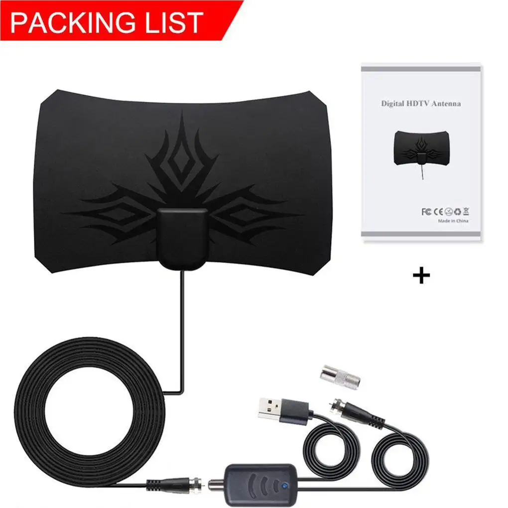 

980 Miles Digital TV Antenna Signal Amplifier Long-Range Equipment