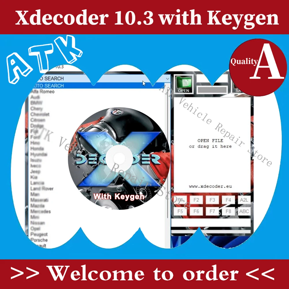 Xdecoder 10 3 с Keygen BOSCH EDC15 EDC16 EDC17 ME7 MED17 DELP DCM3.4 DCM3.5 MD1CS001