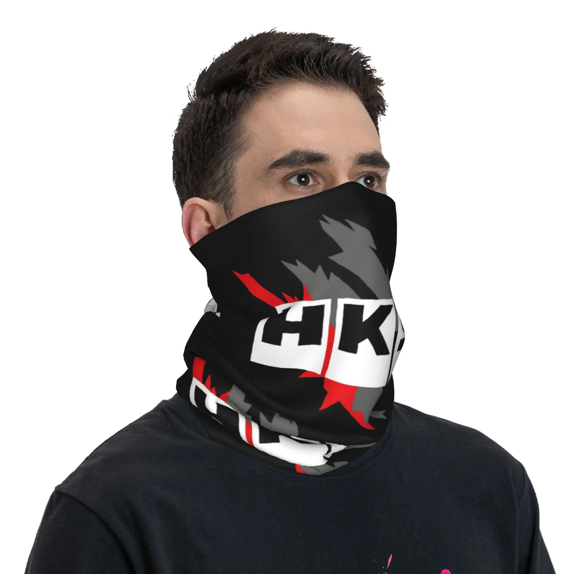 Пользовательские H-HKS винтажный художественный логотип моторная бандана шейные