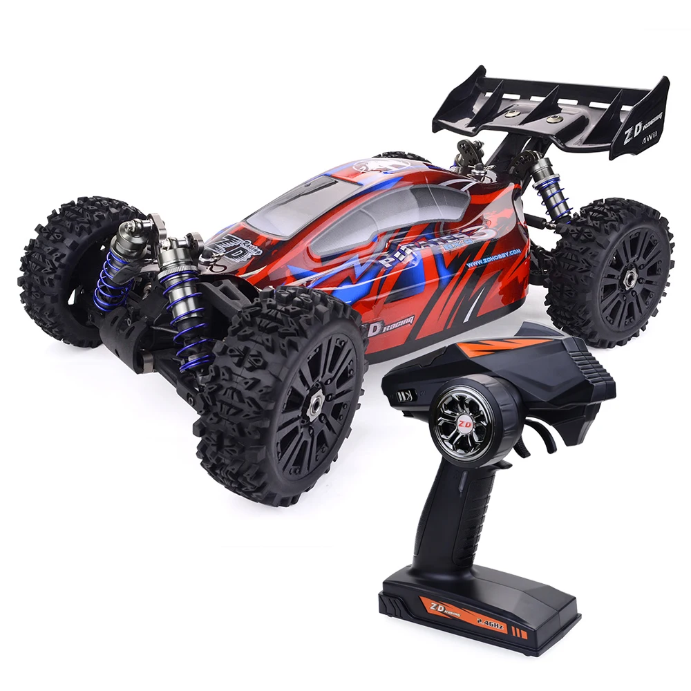 

ZD Racing Pirates3 BX-8E 1/8 Scale 3S 4WD Brushless Electric Off-road Buggy 90KM/h 2.4Ghz 4Ch Remote Transmitter Receiver RC Toy