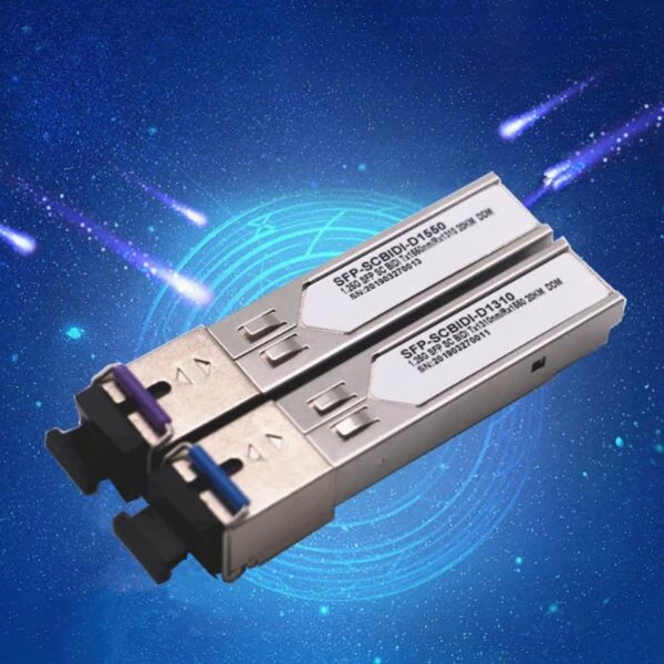 20-километровый одноволоконный проектор Гигабитный оптический модуль SFP