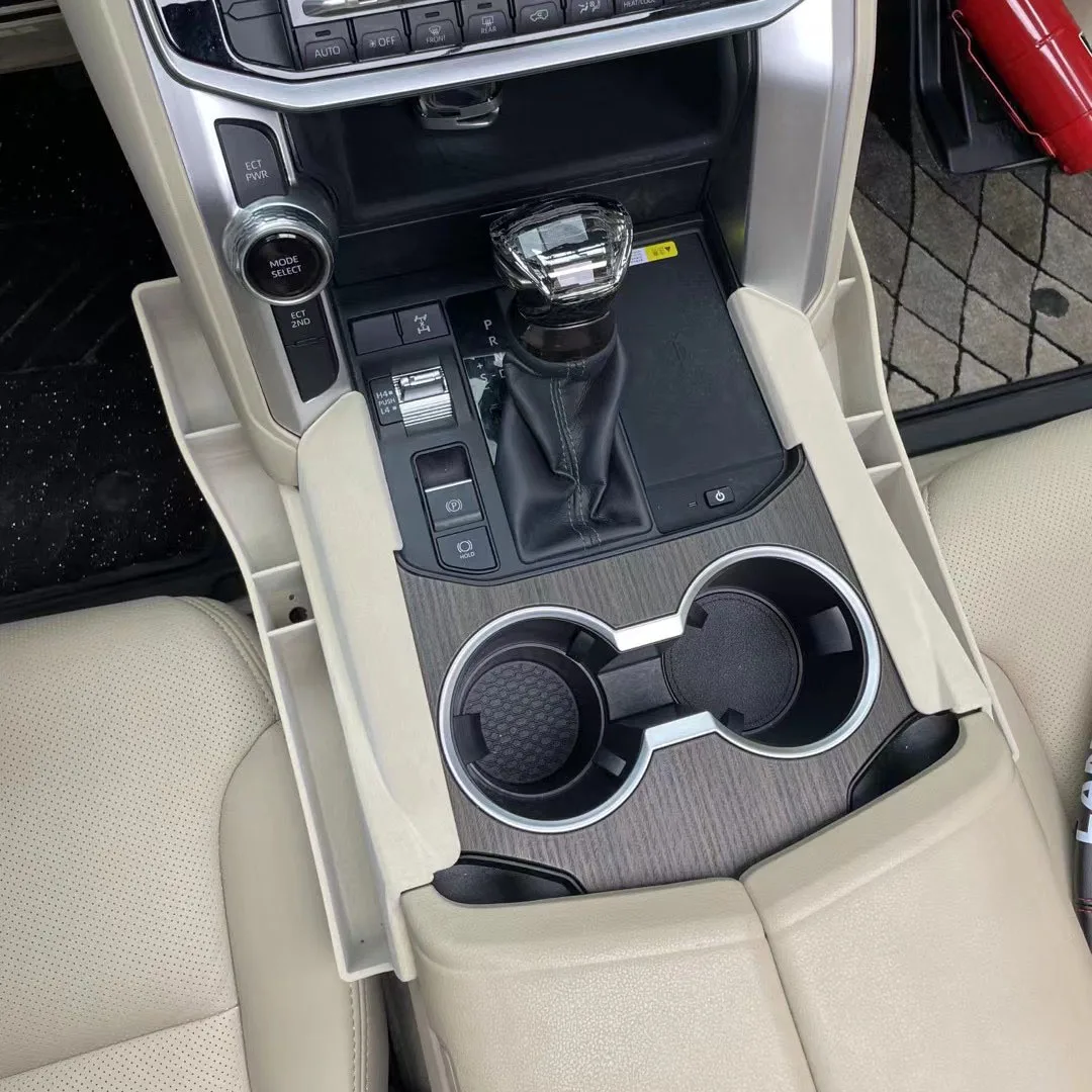 

LC300 автомобильное бархатное внутреннее сиденье, щелевая карта, ящик для хранения телефона, органайзер для Toyota Land Cruiser 300 2022 2023, аксессуары