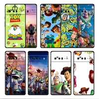 toy story aesthetic case cover for google pixel 6 6pro 5a 4a 3 4 xl 5 pro 4g 5g 4xl thin capinha cell armor luxury shell matte