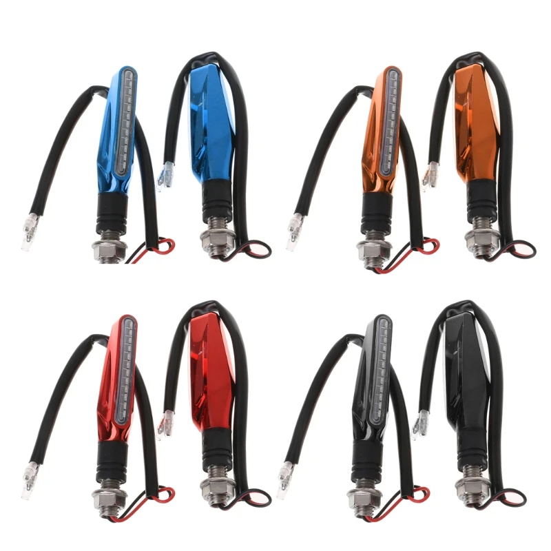 

Motorcycle LED Mini Long Short Turn Signal Brake Light Blinker Indicator
