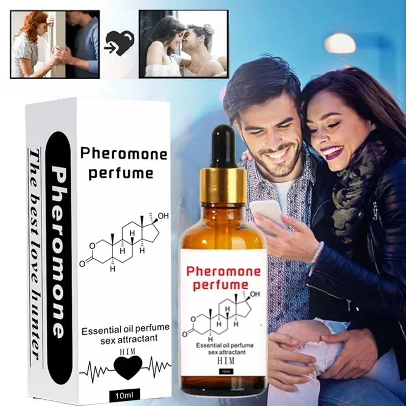 Perfume Set Portable Longlasting Unisex Pheromone Feromone Cologne for Men Attract Women