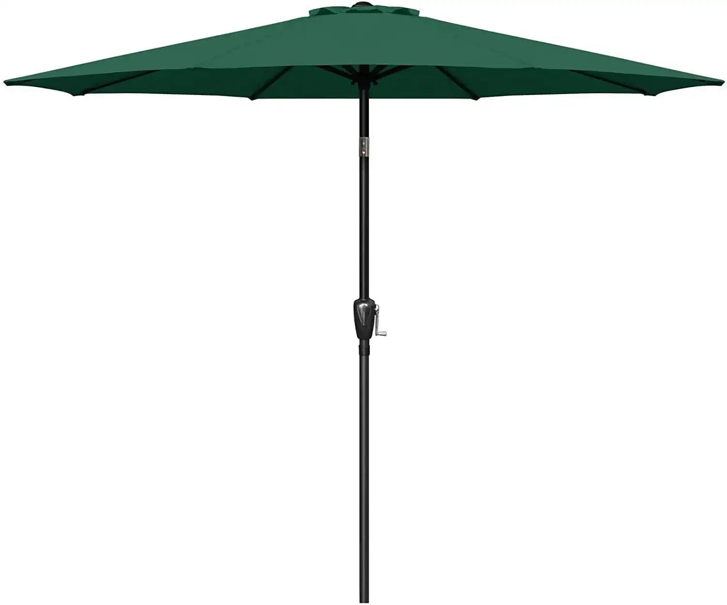 

Aukfa 9ft Round Patio Umbrella - Outdoor Umbrella for Market Pool Beach - Green