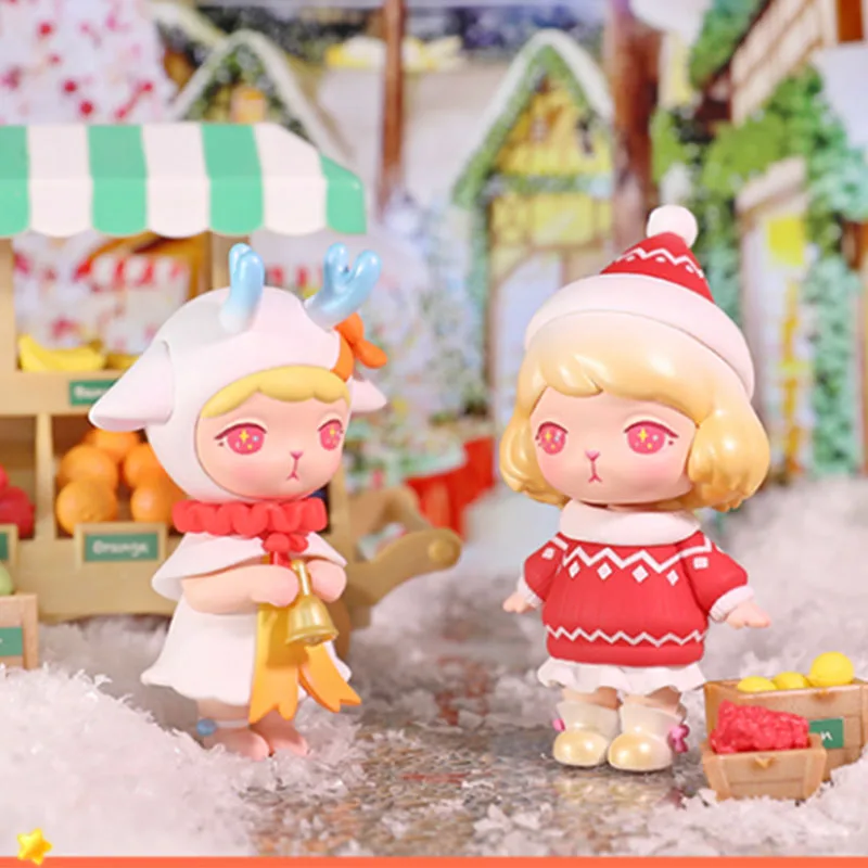 POP MART BUNNY Рождественская серия глухая коробка игрушки Угадай сумку загадочная