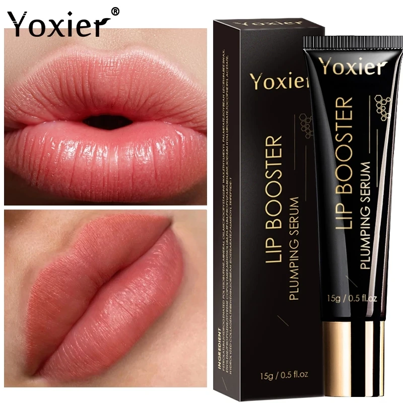 

Collagen Lip Booster Plumping Serum Hyaluronate Moisturizing Sexy Plump Essence Enhancer Non-irritating Brighten Reduce Lip Line