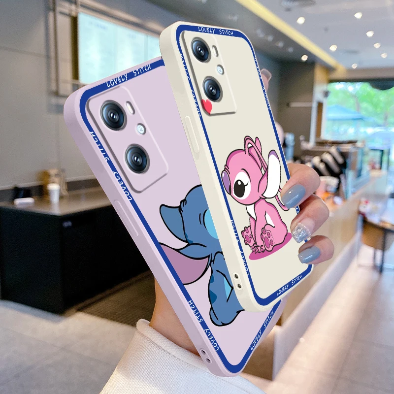 

Liquid Rope Disney Lilo & Stitch Hot Phone Case For OPPO Find X5 X3 Lite F21 A96 A94 A93 A77 A76 A74 A72 A57 A53S A16 A9 5G