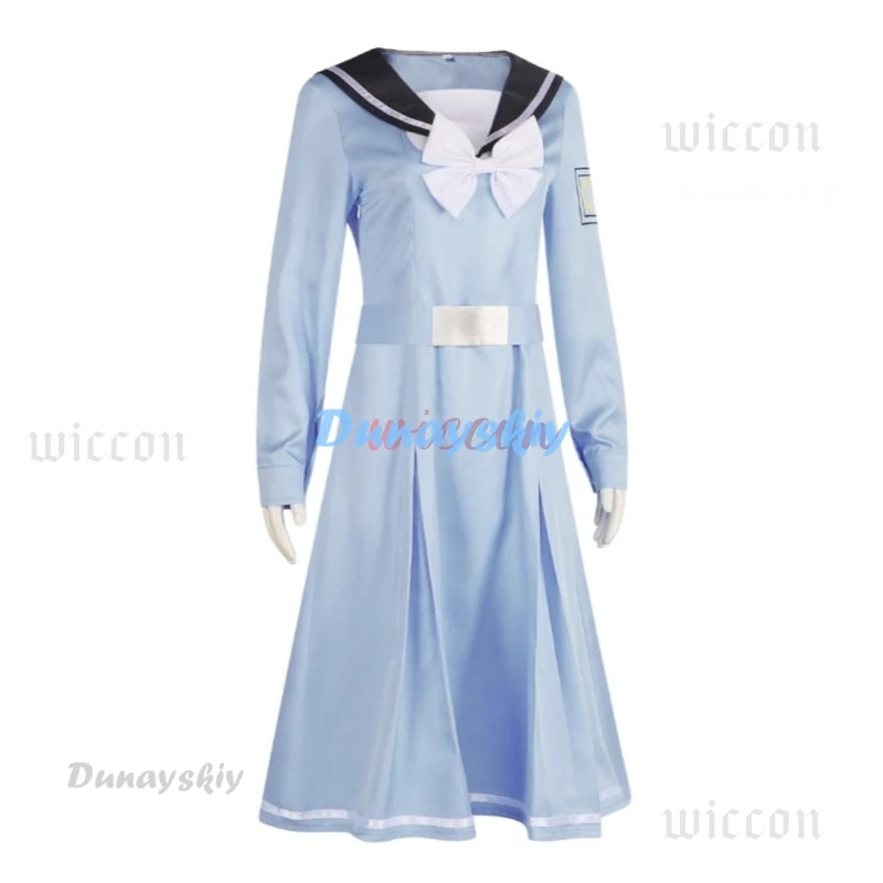 Фото Аниме Kimi No Iro Your Color Hikari Косплей Костюм Цвета в синем платье Школьная форма Женщина Kawaii Campus Костюм моряка №4