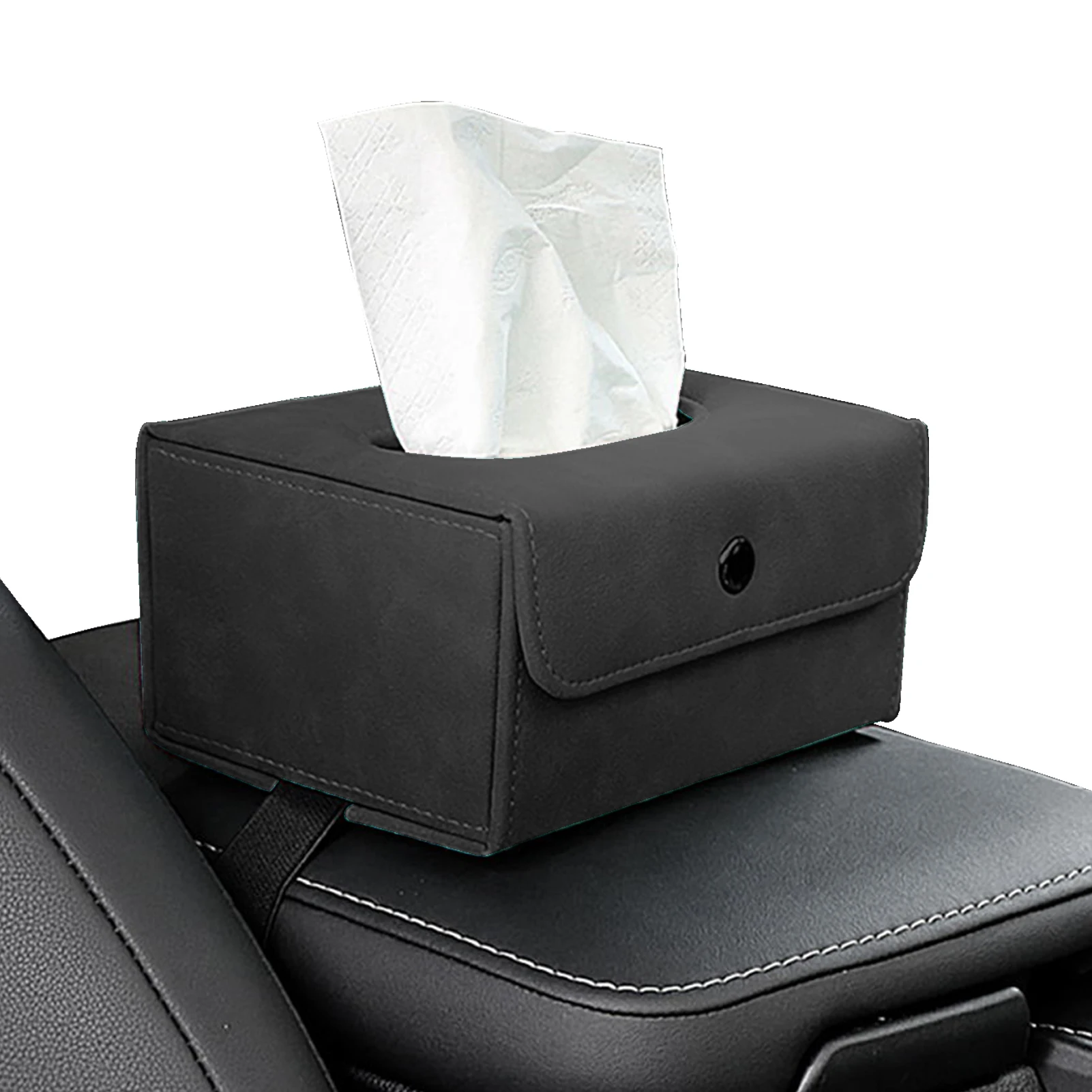 

Car Tissue Holder Armrest Vi&sor Tissue Holder Wipes Dispenser Auto Tissue Holder Napkin Box Car Interior Accessories Dropship
