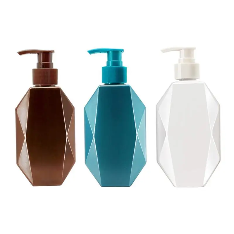 

3 Pcs 500ml Plastic Foam Pump Bottles Empty Lotion Bottles Dispenser Refillable Container for Shampoo Face Cream Shower Gel