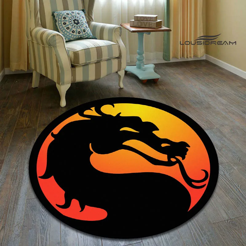 

LOUSIDREAM Круглый ковер Mortal Kombat