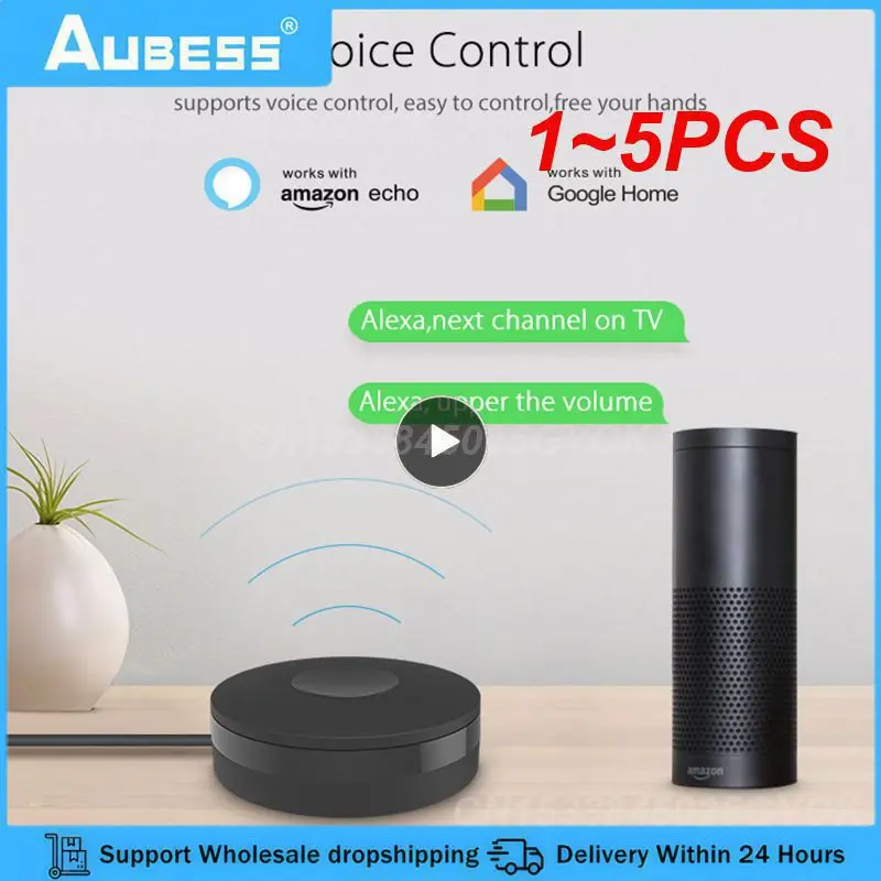 

1~5PCS 1-CoRui Tuya Wifi IR RF Remote Control Smart Universal Infrared Smart Home Control For TV DVD AUD AC Wireless Alexa