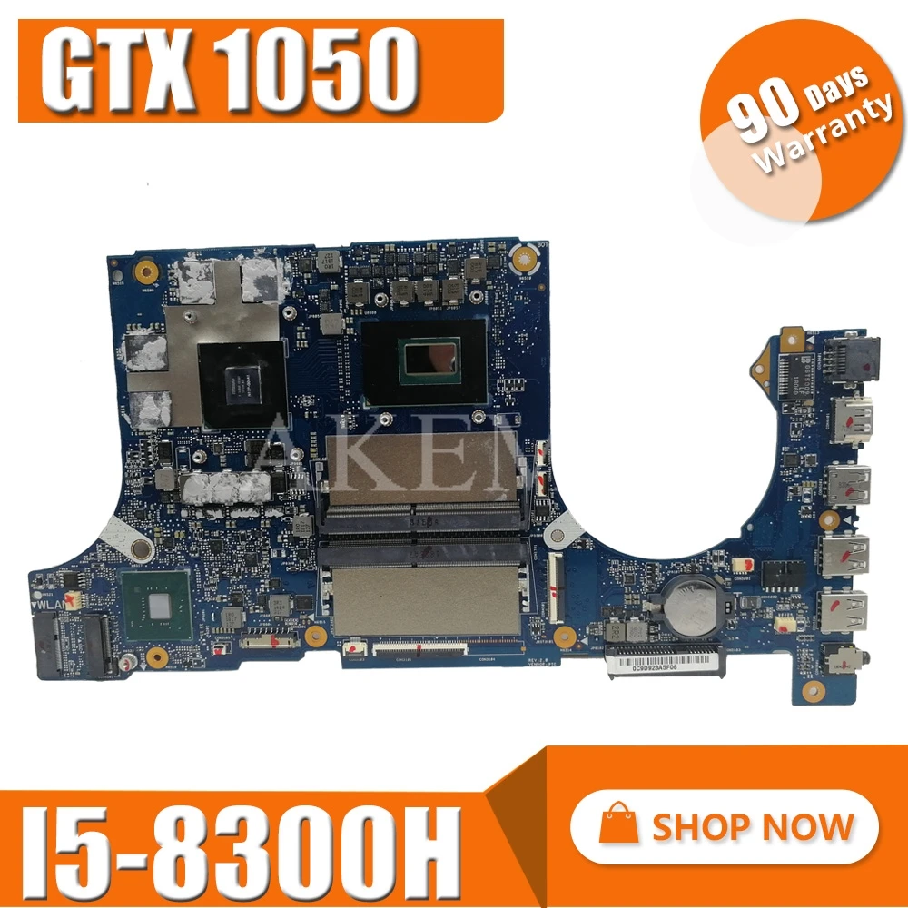 

Akemy FX505GD Motherboard For Asus TUF Gaming FX505G FX505GD FX505GE 15.6 inch Mainboard I5-8300H GTX 1050 GDDR5