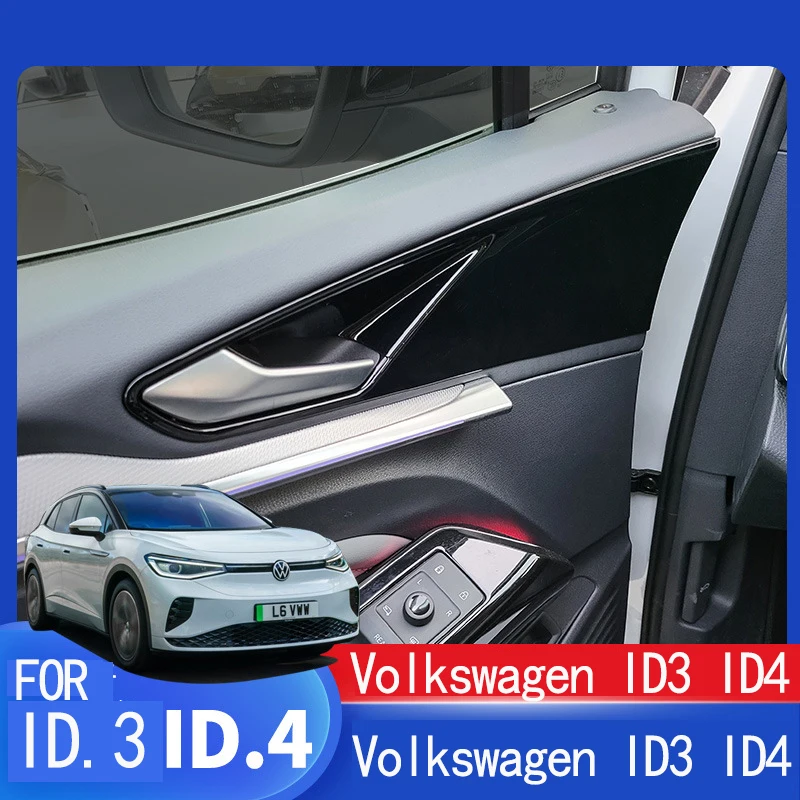 

Car Door Bowl Handle Patch Interior Modification Car Accessories For VW Volkswagen ID3 ID4 ID.3 ID.4