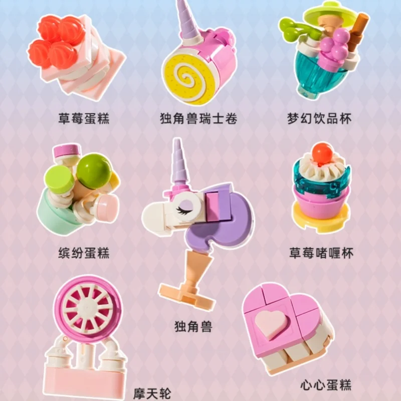 Pantazie В Стиле Послеобеденного Чая Головоломки Строительные Блоки Настольные