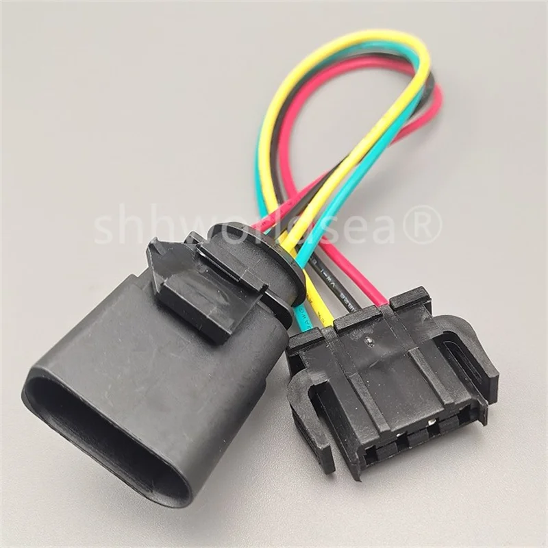 

4 контакта 893 971 1K0 634 973 Входное давление воздуха датчик; Разъем для подключения 804 1K0973804 для VW Golf Jetta Passat для AUDI