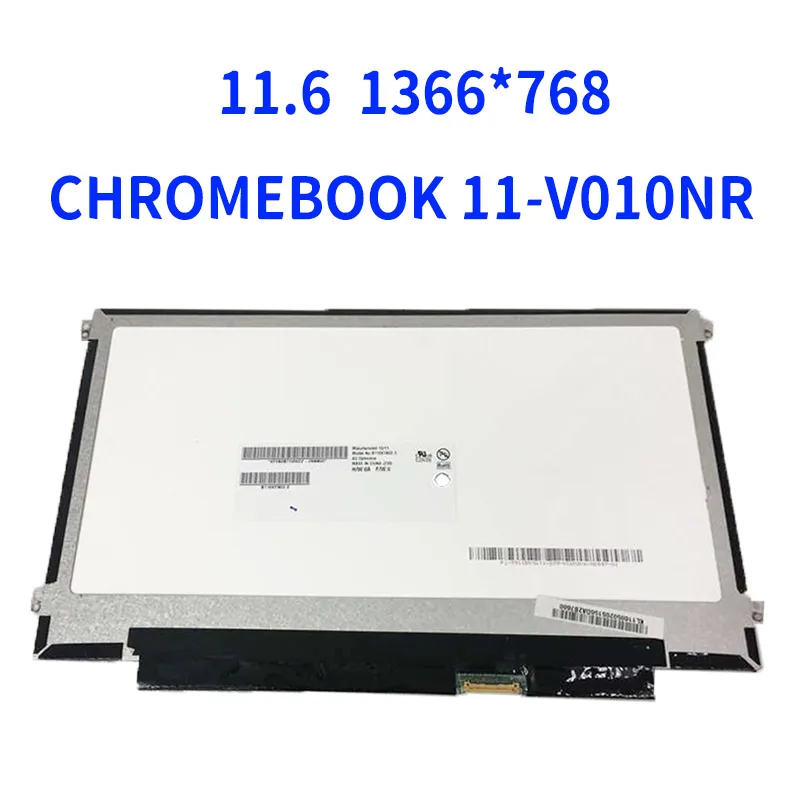 

ЖК-светодиодный 11,6 дюйма для HP CHROMEBOOK 11-V002DX, новый HD 1366x768