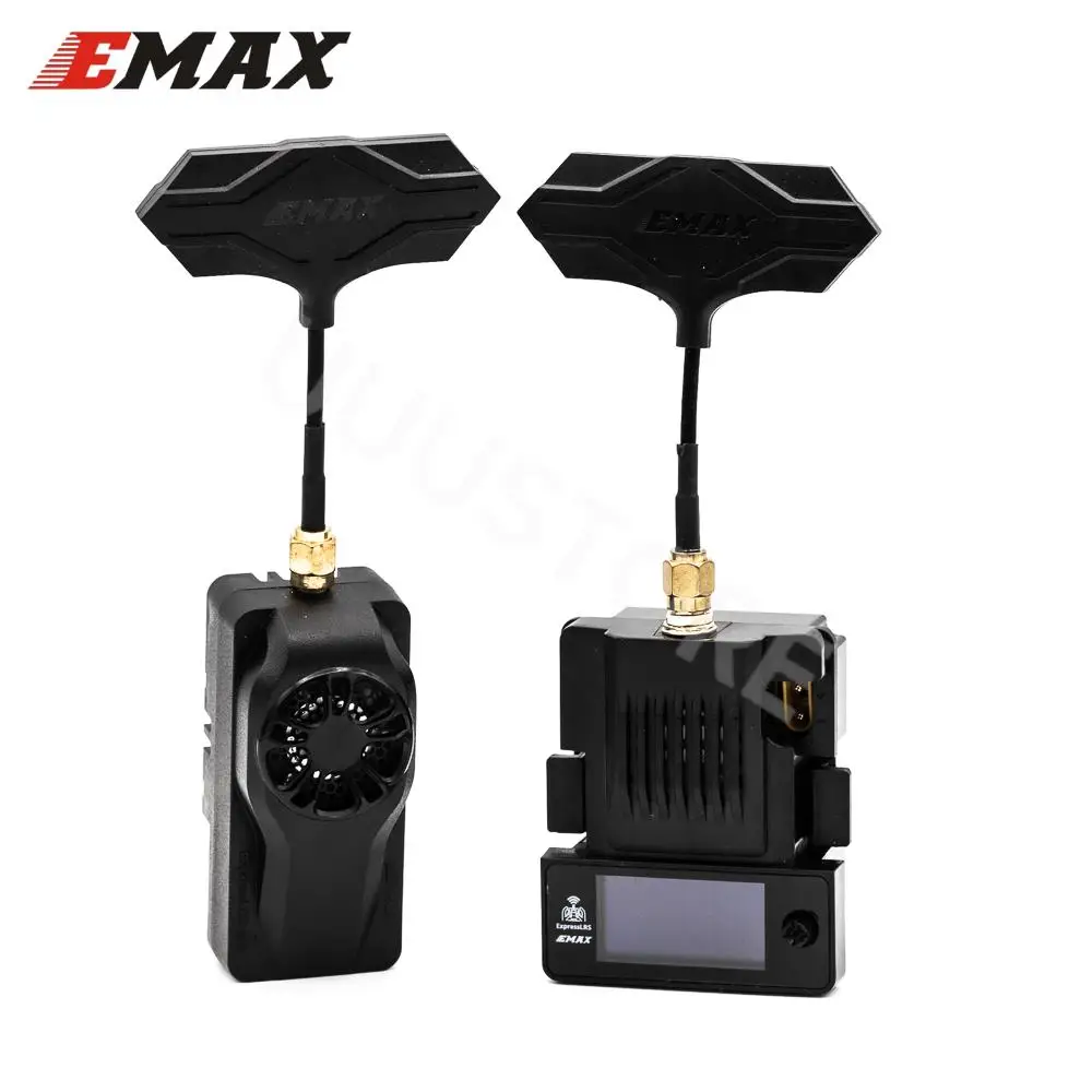 

EMAX Aeris Link 1W ExpressLRS ELRS Micro 2.4GHz 915MHz RF TX Module Receiver With Cooling Fan OLED For RC Airplane FPV Drone