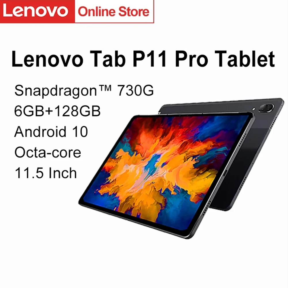 

Lenovo Tab P11 Pro Xiaoxin Pad Pro Snapdragon 730 Octa Core 6Gb Ram 128G Rom 11.5Inch 2.5K Oled-scherm 8500Mah Tablet Android 10